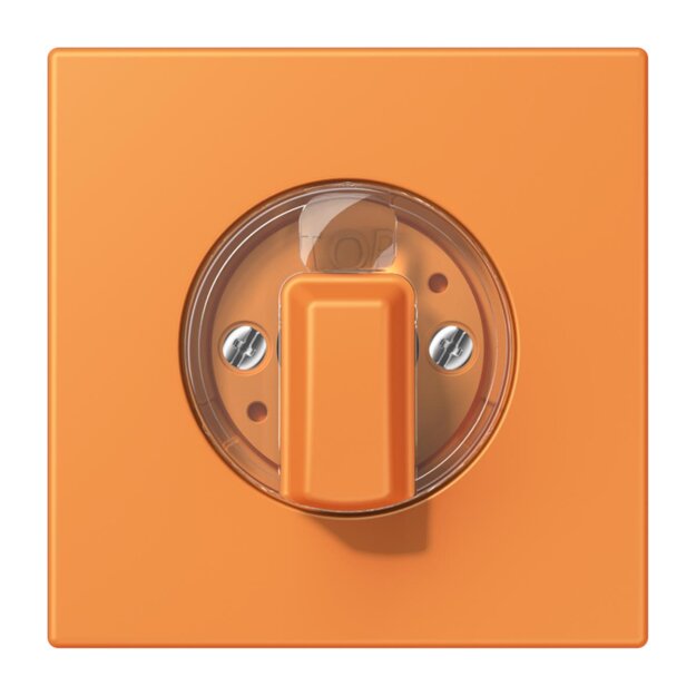 Jung LC1941225 Abdeckung für Drehschalter LC32081 (Duroplast lackiert) Orange Clair Les Couleurs® Le Corbusier