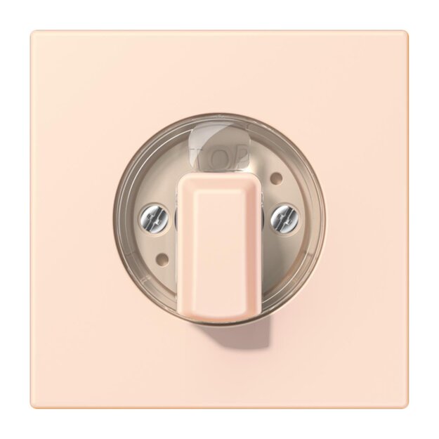 Jung LC1941226 Abdeckung für Drehschalter LC32082 (Duroplast lackiert) Orange Pâle Les Couleurs® Le Corbusier