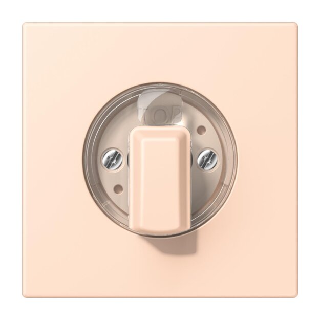 Jung LC1941228 Abdeckung für Drehschalter LC32091 (Duroplast lackiert) Rose Pâle Les Couleurs® Le Corbusier