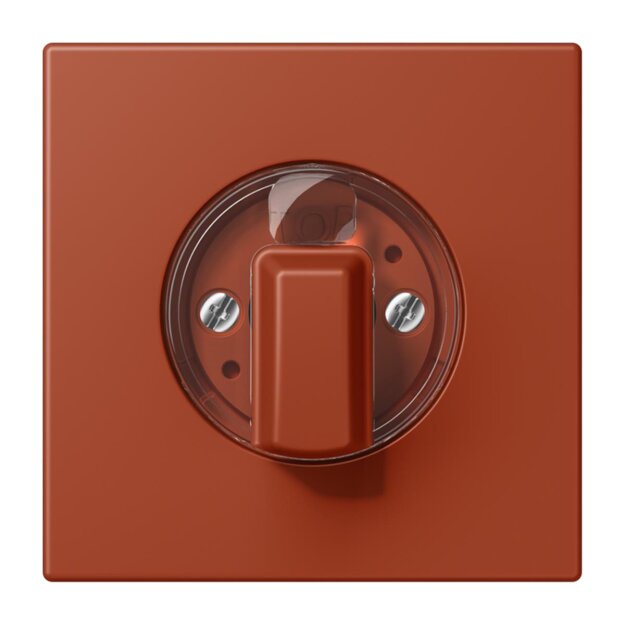 Jung LC1941232 Abdeckung für Drehschalter LC32110 (Duroplast lackiert) LOcre Rouge Les Couleurs® Le Corbusier