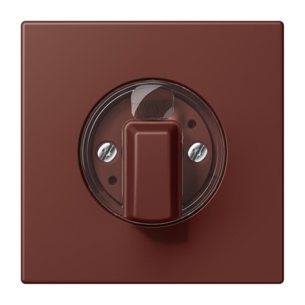 Jung LC1941235 Abdeckung für Drehschalter LC32120 (Duroplast lackiert) Terre Sienne Brûlée 31 Les Couleurs® Le Corbusier