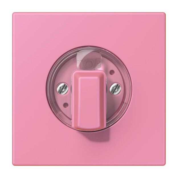 Jung LC1941246 Abdeckung für Drehschalter LC4320C (Duroplast lackiert) Rose Vif Les Couleurs® Le Corbusier