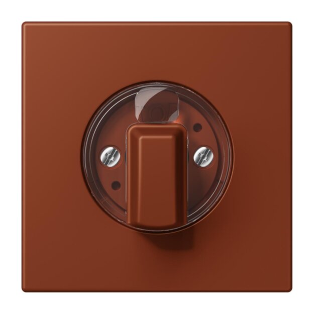 Jung LC1941247 Abdeckung für Drehschalter LC4320D (Duroplast lackiert) Terre Sienne Brûlée 59 Les Couleurs® Le Corbusier