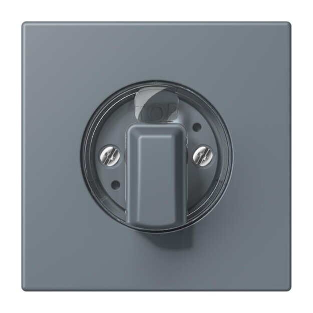 Jung LC1941251 Abdeckung für Drehschalter LC4320H (Duroplast lackiert) Gris 59 Les Couleurs® Le Corbusier