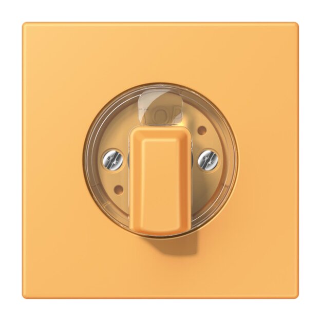Jung LC1941254 Abdeckung für Drehschalter LC4320L (Duroplast lackiert) Ocre Jaune Clair Les Couleurs® Le Corbusier