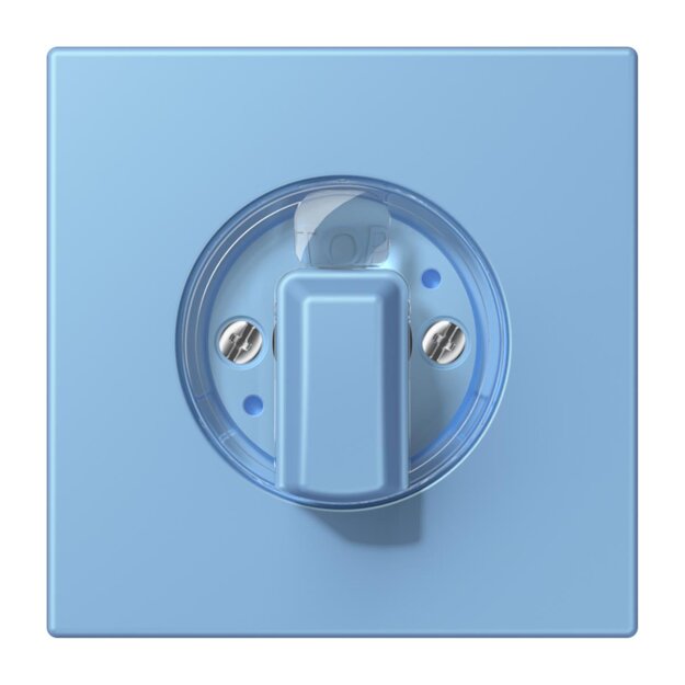 Jung LC1941256 Abdeckung für Drehschalter LC4320N (Duroplast lackiert) Bleu Céruléen 59 Les Couleurs® Le Corbusier