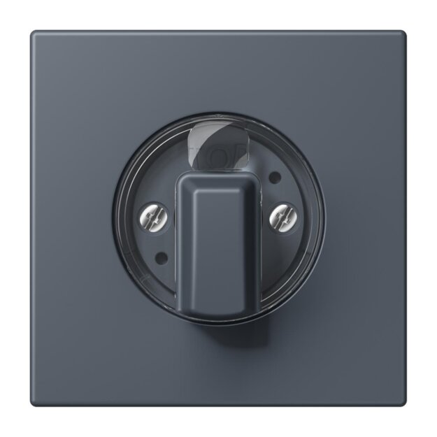 Jung LC1941262 Abdeckung für Drehschalter LC4320U (Duroplast lackiert) Gris Fonce 59 Les Couleurs® Le Corbusier