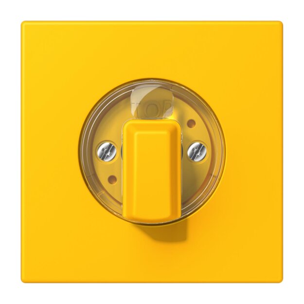 Jung LC1941263 Abdeckung für Drehschalter LC4320W (Duroplast lackiert) Le Jaune Vif Les Couleurs® Le Corbusier