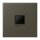 Jung LC1969-1WE241 Abdeckung (gerastet) für Modular-Jack-Steckbuchsen 1-fach (AMP, Radiall) (Thermoplast lackiert) Ombre Naturelle 31 Les Couleurs® Le Corbusier