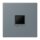 Jung LC1969-1WE251 Abdeckung (gerastet) für Modular-Jack-Steckbuchsen 1-fach (AMP, Radiall) (Thermoplast lackiert) Gris 59 Les Couleurs® Le Corbusier