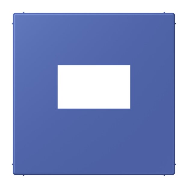 Jung LC1969USB206 Abdeckung für USB-Ladegerät LC3 (Thermoplast lackiert) Bleu Outremer 31 Les Couleurs® Le Corbusier