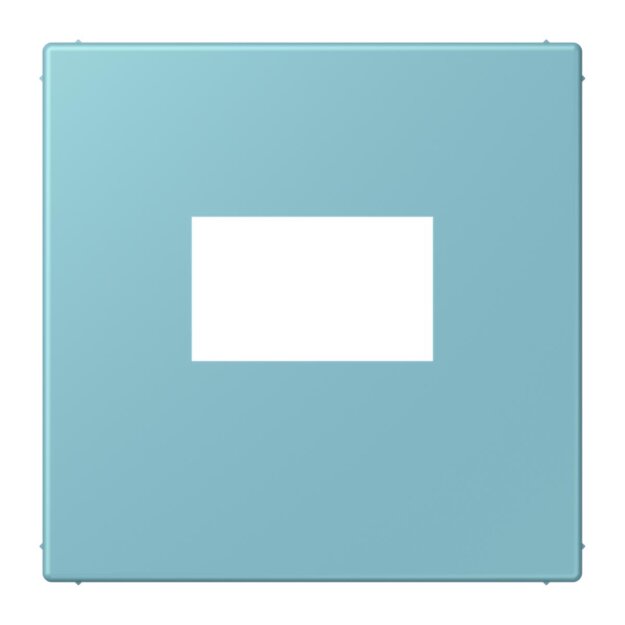 Jung LC1969USB213 Abdeckung für USB-Ladegerät LC3 (Thermoplast lackiert) Céruléen Moyen Les Couleurs® Le Corbusier