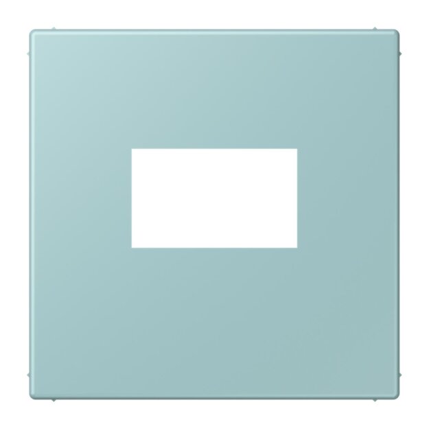 Jung LC1969USB214 Abdeckung für USB-Ladegerät LC3 (Thermoplast lackiert) Céruléen Clair Les Couleurs® Le Corbusier