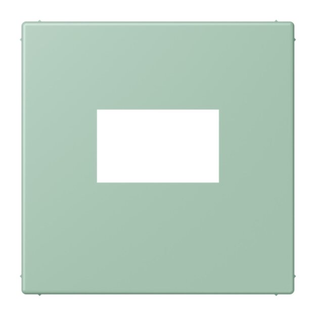 Jung LC1969USB217 Abdeckung für USB-Ladegerät LC3 (Thermoplast lackiert) Vert Anglais Clair Les Couleurs® Le Corbusier