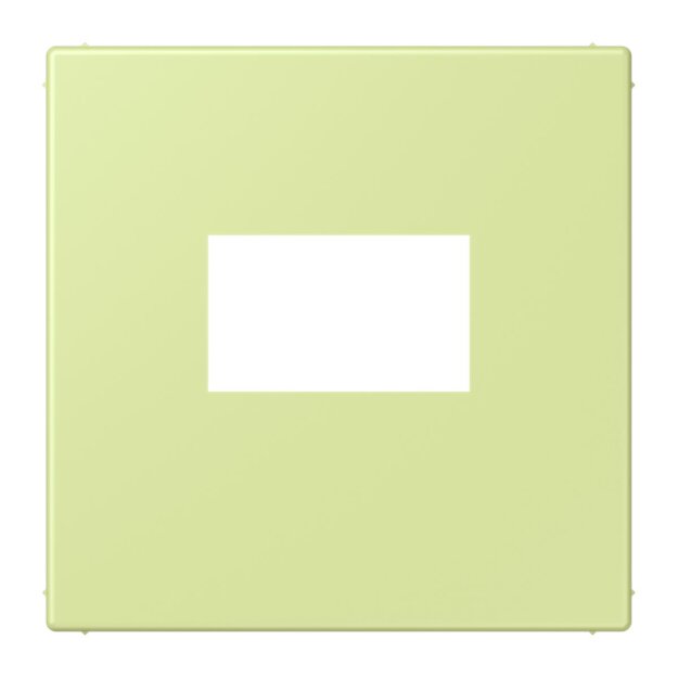 Jung LC1969USB222 Abdeckung für USB-Ladegerät LC3 (Thermoplast lackiert) Vert Jaune Clair Les Couleurs® Le Corbusier