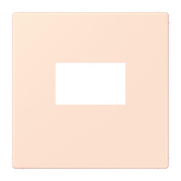 Jung LC1969USB226 Abdeckung für USB-Ladegerät LC3 (Thermoplast lackiert) Orange Pâle Les Couleurs® Le Corbusier