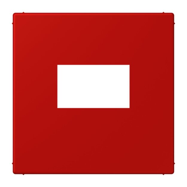 Jung LC1969USB227 Abdeckung für USB-Ladegerät LC3 (Thermoplast lackiert) Rouge Vermillon 31 Les Couleurs® Le Corbusier