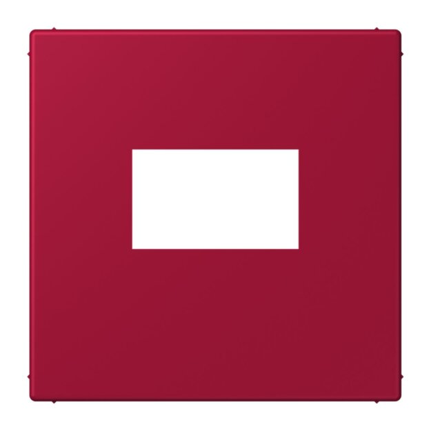 Jung LC1969USB229 Abdeckung für USB-Ladegerät LC3 (Thermoplast lackiert) Rouge Carmin Les Couleurs® Le Corbusier