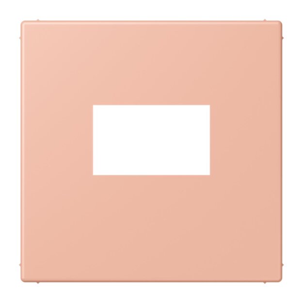 Jung LC1969USB231 Abdeckung für USB-Ladegerät LC3 (Thermoplast lackiert) Rose Clair Les Couleurs® Le Corbusier