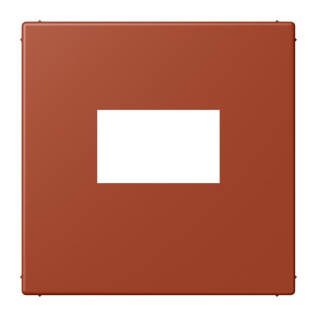 Jung LC1969USB232 Abdeckung für USB-Ladegerät LC3 (Thermoplast lackiert) LOcre Rouge Les Couleurs® Le Corbusier
