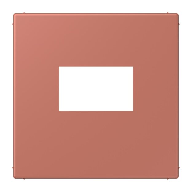 Jung LC1969USB236 Abdeckung für USB-Ladegerät LC3 (Thermoplast lackiert) Terre Sienne Brique Les Couleurs® Le Corbusier