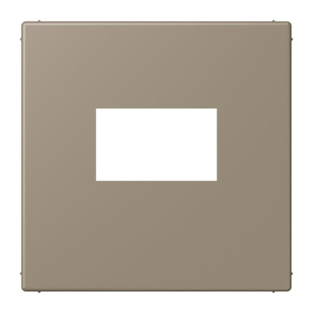 Jung LC1969USB242 Abdeckung für USB-Ladegerät LC3 (Thermoplast lackiert) Ombre Naturelle Moyenne Les Couleurs® Le Corbusier
