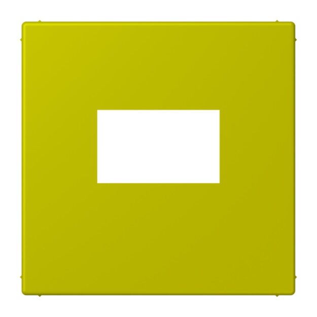 Jung LC1969USB249 Abdeckung für USB-Ladegerät LC4 (Thermoplast lackiert) Vert Olive Vif Les Couleurs® Le Corbusier