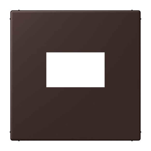 Jung LC1969USB252 Abdeckung für USB-Ladegerät LC4 (Thermoplast lackiert) Terre D’Ombre Brûlée 59 Les Couleurs® Le Corbusier
