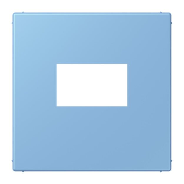 Jung LC1969USB256 Abdeckung für USB-Ladegerät LC4 (Thermoplast lackiert) Bleu Céruléen 59 Les Couleurs® Le Corbusier