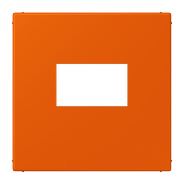 Jung LC1969USB260 Abdeckung für USB-Ladegerät LC4 (Thermoplast lackiert) Orange Vif Les Couleurs® Le Corbusier