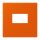Jung LC1969USB260 Abdeckung für USB-Ladegerät LC4 (Thermoplast lackiert) Orange Vif Les Couleurs® Le Corbusier