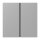 Jung LC401TSA204 Tastensatz komplett 1-fach LC32012 Gris Moyen Les Couleurs® Le Corbusier