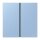 Jung LC401TSA207 Tastensatz komplett 1-fach LC32021 Outremer Moyen Les Couleurs® Le Corbusier