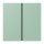 Jung LC401TSA217 Tastensatz komplett 1-fach LC32041 Vert Anglais Clair Les Couleurs® Le Corbusier