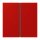 Jung LC401TSA227 Tastensatz komplett 1-fach LC32090 Rouge Vermillon 31 Les Couleurs® Le Corbusier