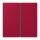 Jung LC401TSA229 Tastensatz komplett 1-fach LC32100 Rouge Carmin Les Couleurs® Le Corbusier
