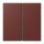 Jung LC401TSA235 Tastensatz komplett 1-fach LC32120 Terre Sienne Brûlée 31 Les Couleurs® Le Corbusier