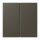 Jung LC401TSA241 Tastensatz komplett 1-fach LC32140 Ombre Naturelle 31 Les Couleurs® Le Corbusier