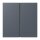 Jung LC401TSA262 Tastensatz komplett 1-fach LC4320U Gris Fonce 59 Les Couleurs® Le Corbusier
