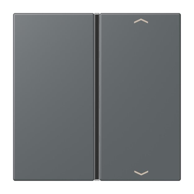 Jung LC401TSAP202 Taste 1-fach F40 LC32010 (Thermoplast) Gris Foncé 31 Les Couleurs® Le Corbusier