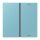 Jung LC401TSAP213 Taste 1-fach F40 LC32032 (Thermoplast) Céruléen Moyen Les Couleurs® Le Corbusier