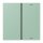 Jung LC401TSAP217 Taste 1-fach F40 LC32041 (Thermoplast) Vert Anglais Clair Les Couleurs® Le Corbusier