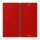Jung LC401TSAP227 Taste 1-fach F40 LC32090 (Thermoplast) Rouge Vermillon 31 Les Couleurs® Le Corbusier