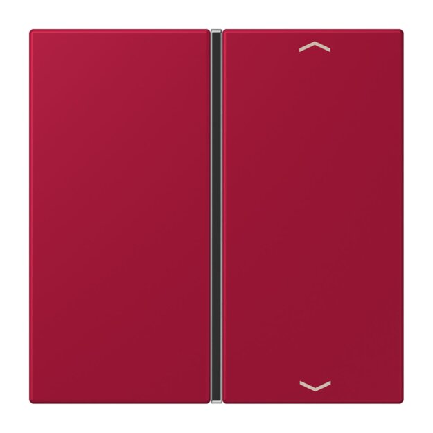 Jung LC401TSAP229 Taste 1-fach F40 LC32100 (Thermoplast) Rouge Carmin Les Couleurs® Le Corbusier