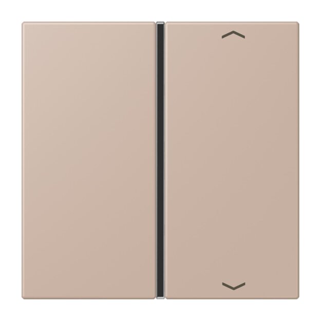 Jung LC401TSAP240 Taste 1-fach F40 LC32131 (Thermoplast) Ombre Brûlée Claire Les Couleurs® Le Corbusier
