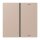 Jung LC401TSAP240 Taste 1-fach F40 LC32131 (Thermoplast) Ombre Brûlée Claire Les Couleurs® Le Corbusier