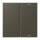 Jung LC401TSAP241 Taste 1-fach F40 LC32140 (Thermoplast) Ombre Naturelle 31 Les Couleurs® Le Corbusier