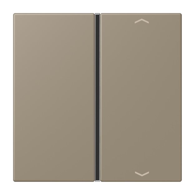 Jung LC401TSAP242 Taste 1-fach F40 LC32141 (Thermoplast) Ombre Naturelle Moyenne Les Couleurs® Le Corbusier