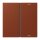 Jung LC401TSAP247 Taste 1-fach F40 LC4320D (Thermoplast) Terre Sienne Brûlée 59 Les Couleurs® Le Corbusier