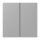 Jung LC402TSA204 Tastensatz 2-fach F40 LC32012 Gris Moyen Les Couleurs® Le Corbusier